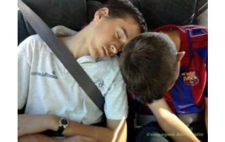 Valentin et Florian à Fontainebleau