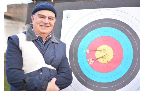 Passage de flèches / plumes